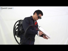 Rucksack-Laserreinigungsmaschine zur Rostentfernung http://www.questtlaser.com