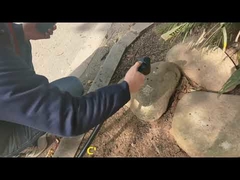 Laserreinigungsmaschine des Rucksack-50w